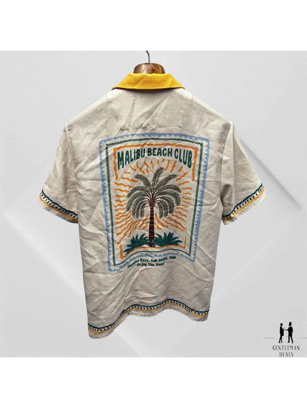 Malibu Drill Clothing Co. Beach Multicolor California Dreamin' Shirt  Men's M